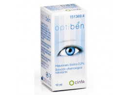 Imagen del producto OPTIBEN LUBRICANTE OCULAR GOTAS 10 ML