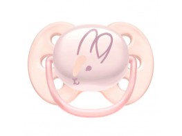 Imagen del producto Avent chupete ultra soft decorado 0-6 niña