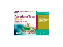 Imagen del producto Valeriana teva forte 450mg 30 cápsulas